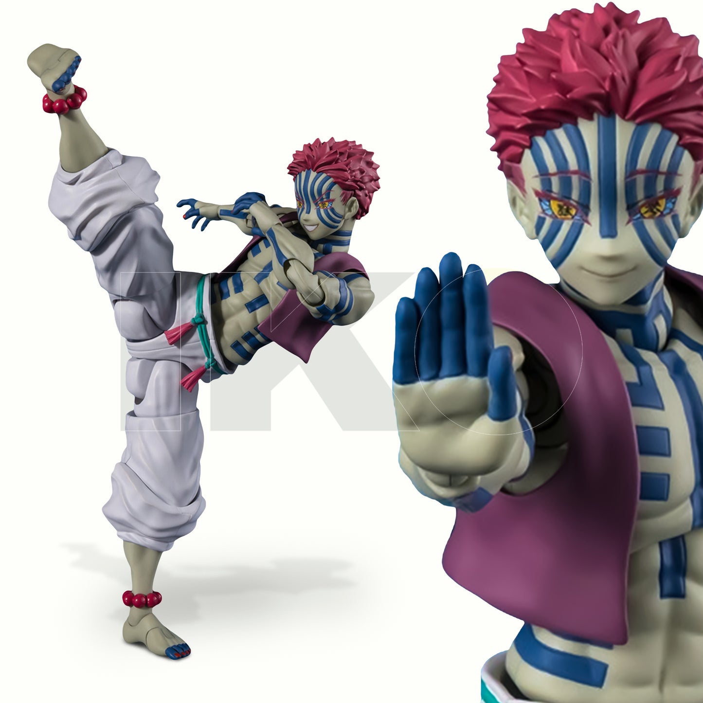 S.H.Figuarts Akaza (Demon Slayer: Kimetsu no Yaiba)