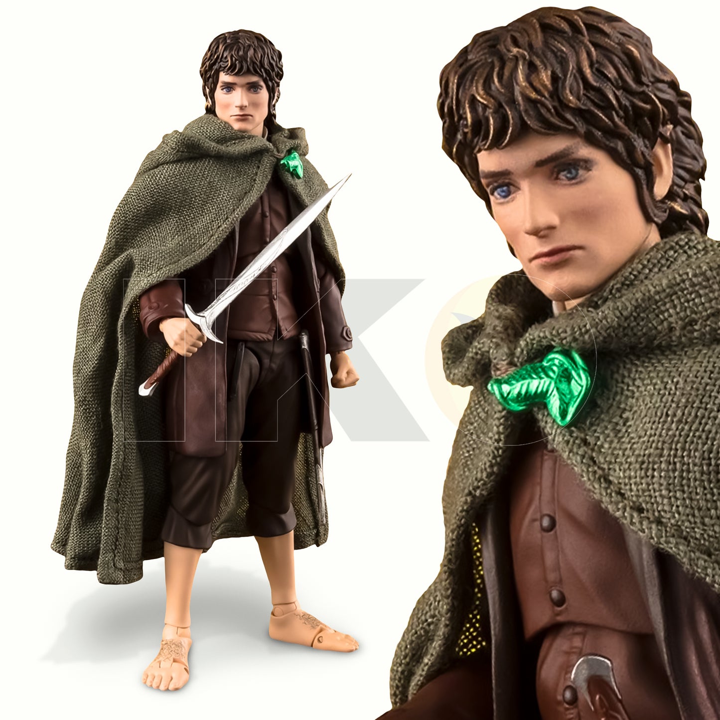 (PREVENTA) S.H.Figuarts Frodo & Gollum (The Lord of the Rings: The Fellowship of the Rings)