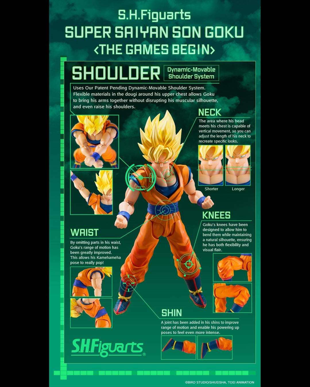 (PREVENTA) S.H.Figuarts Goku Super Saiyan -THE GAMES BEGIN- (Dragon Ball Z)
