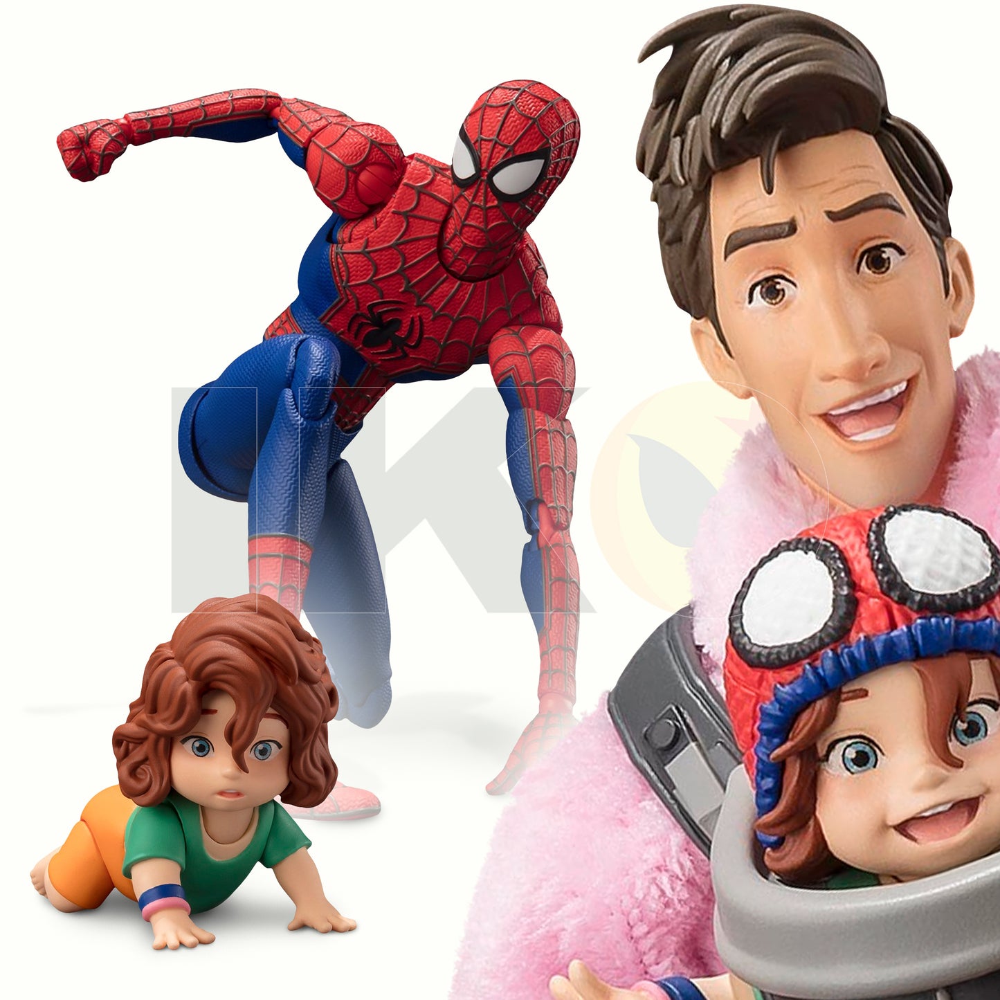 S.H.Figuarts Peter B. Parker & Mayday Parker (Spider-Man: Across the Spider-Verse)