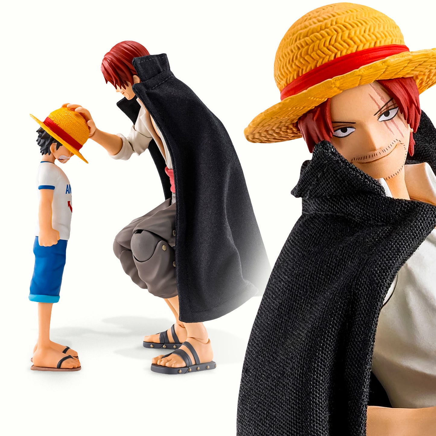 S.H.Figuarts Shanks & Monkey D. Luffy -Kid- (One Piece)