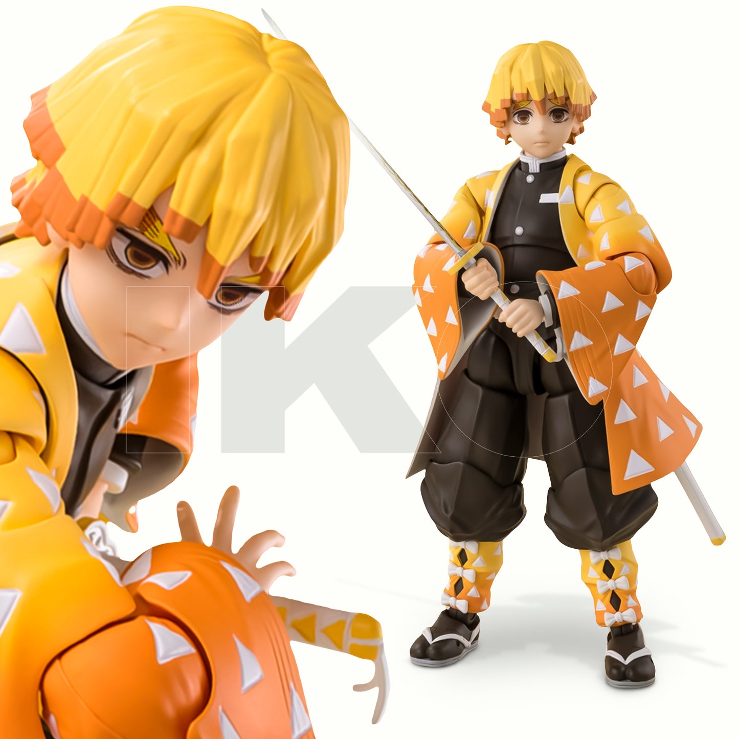 S.H.Figuarts Zenitsu Agatsuma (Demon Slayer: Kimetsu no Yaiba)