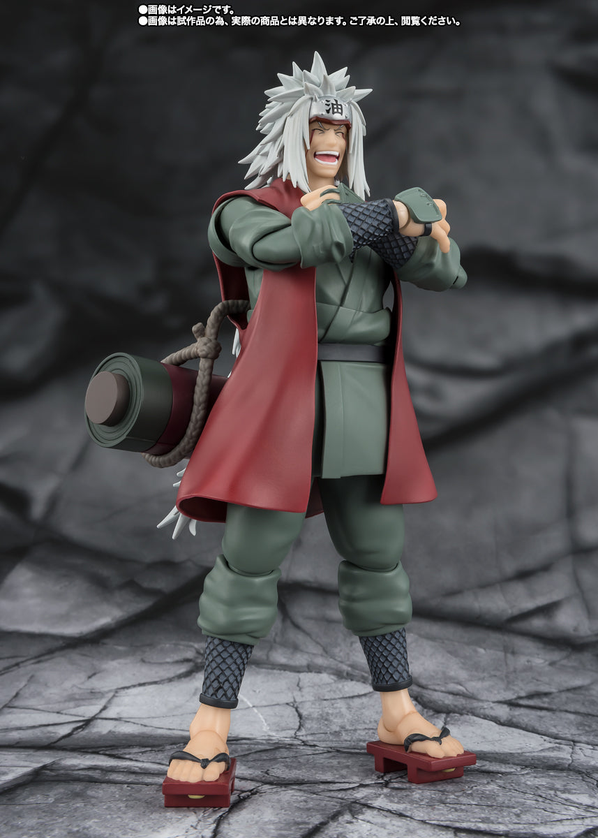 S.H.Figuarts Jiraiya -Hidden Leaf Heroic Master Sage- (Sage Mode Set) (Naruto: Shippuden)