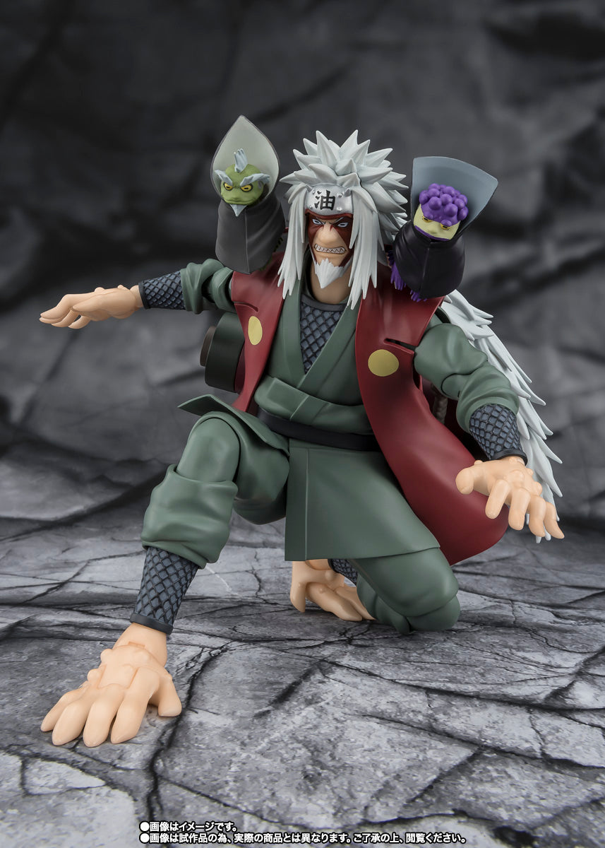 S.H.Figuarts Jiraiya -Hidden Leaf Heroic Master Sage- (Sage Mode Set) (Naruto: Shippuden)