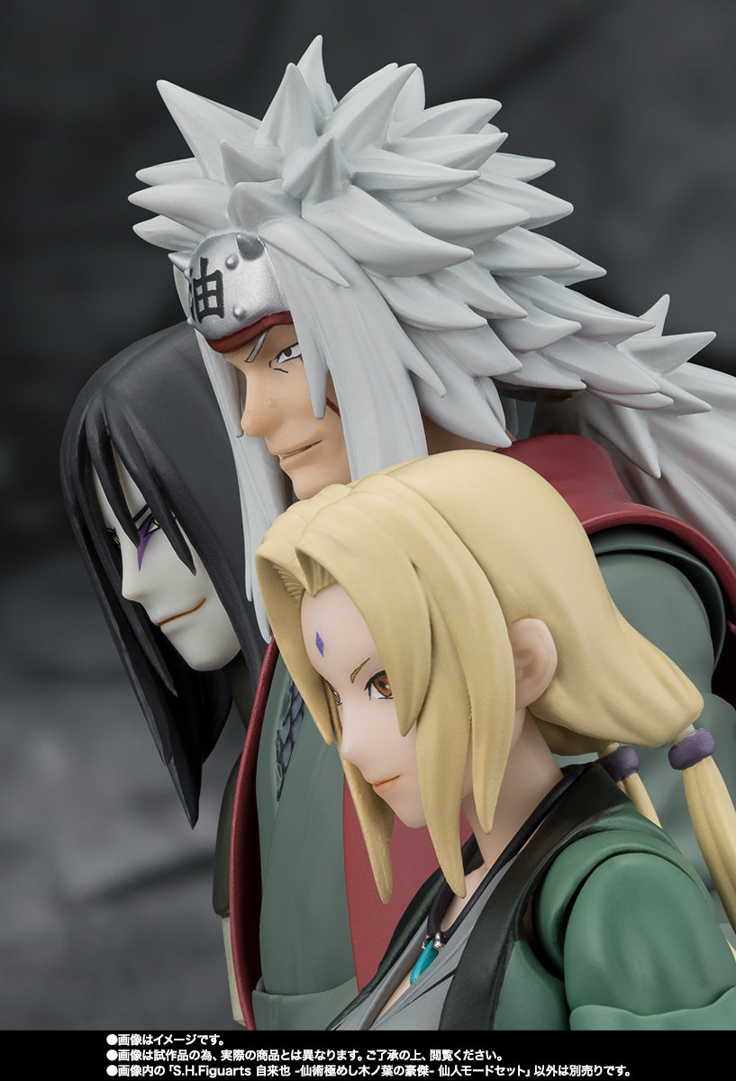 S.H.Figuarts Jiraiya -Hidden Leaf Heroic Master Sage- (Sage Mode Set) (Naruto: Shippuden)