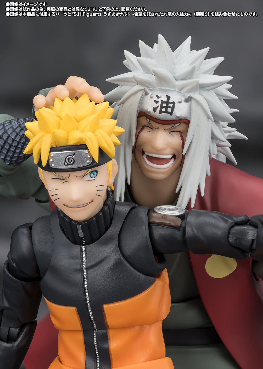 S.H.Figuarts Jiraiya -Hidden Leaf Heroic Master Sage- (Sage Mode Set) (Naruto: Shippuden)