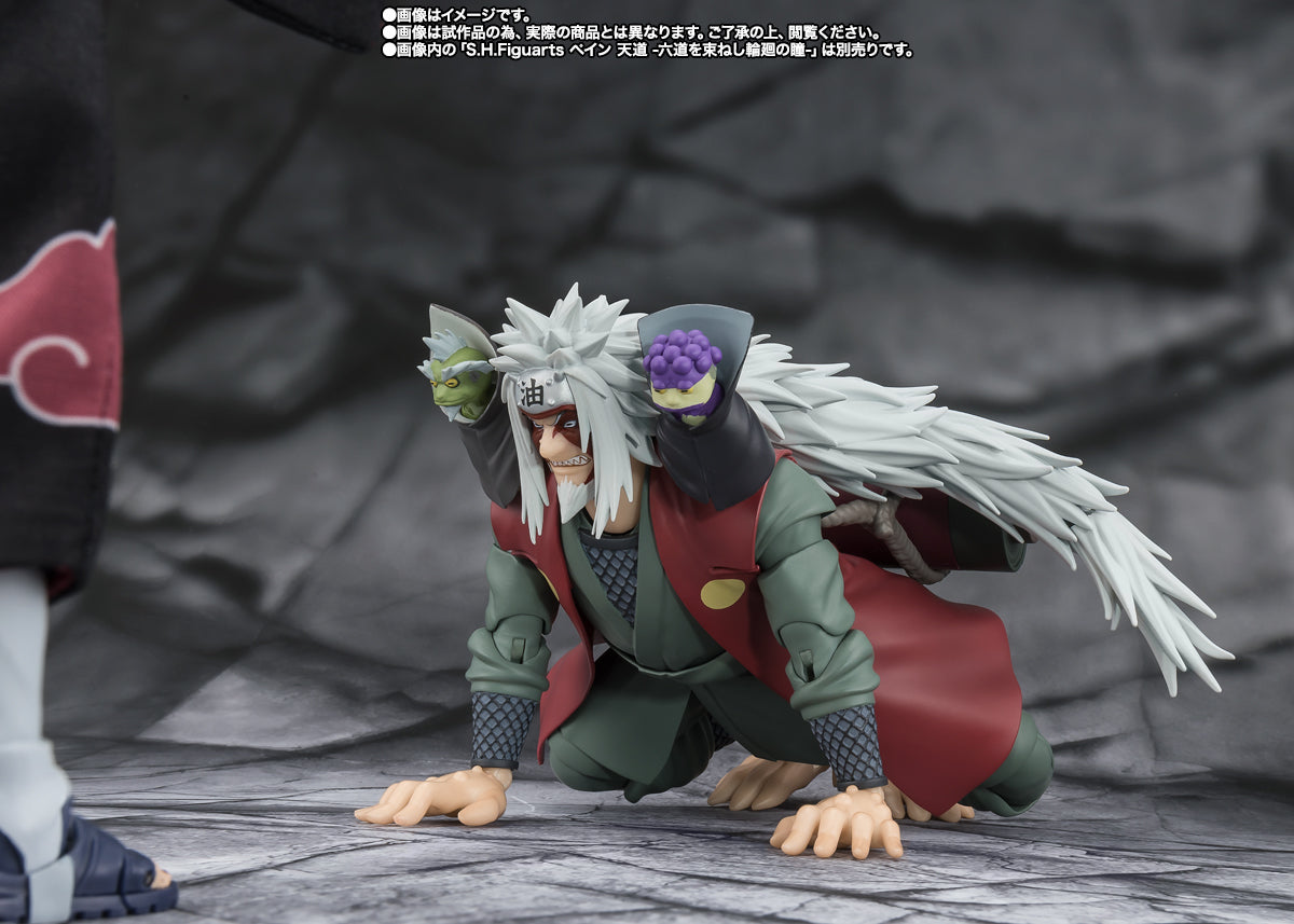 S.H.Figuarts Jiraiya -Hidden Leaf Heroic Master Sage- (Sage Mode Set) (Naruto: Shippuden)