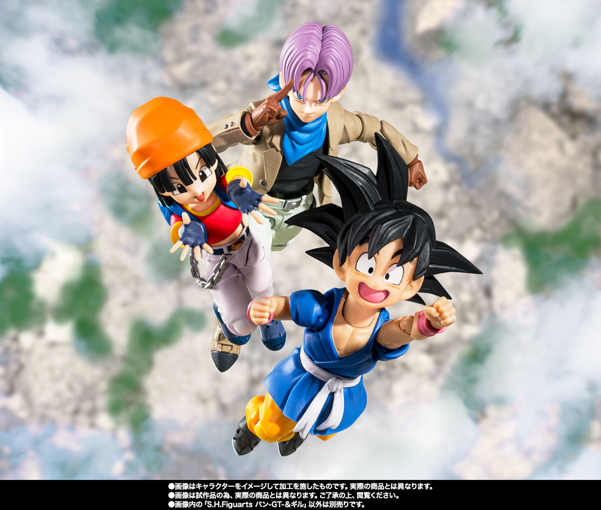 S.H.Figuarts Pan & Giru -GT- (Dragon Ball GT)