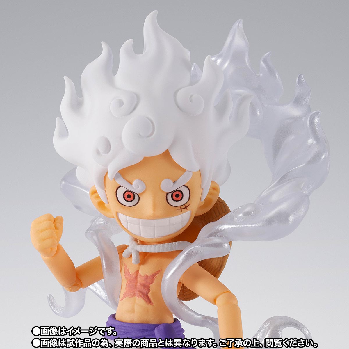 (PREVENTA) World Collectable Figure x S.H.Figuarts Monkey D. Luffy -GEAR 5- (One Piece)