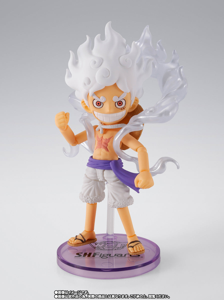 (PREVENTA) World Collectable Figure x S.H.Figuarts Monkey D. Luffy -GEAR 5- (One Piece)
