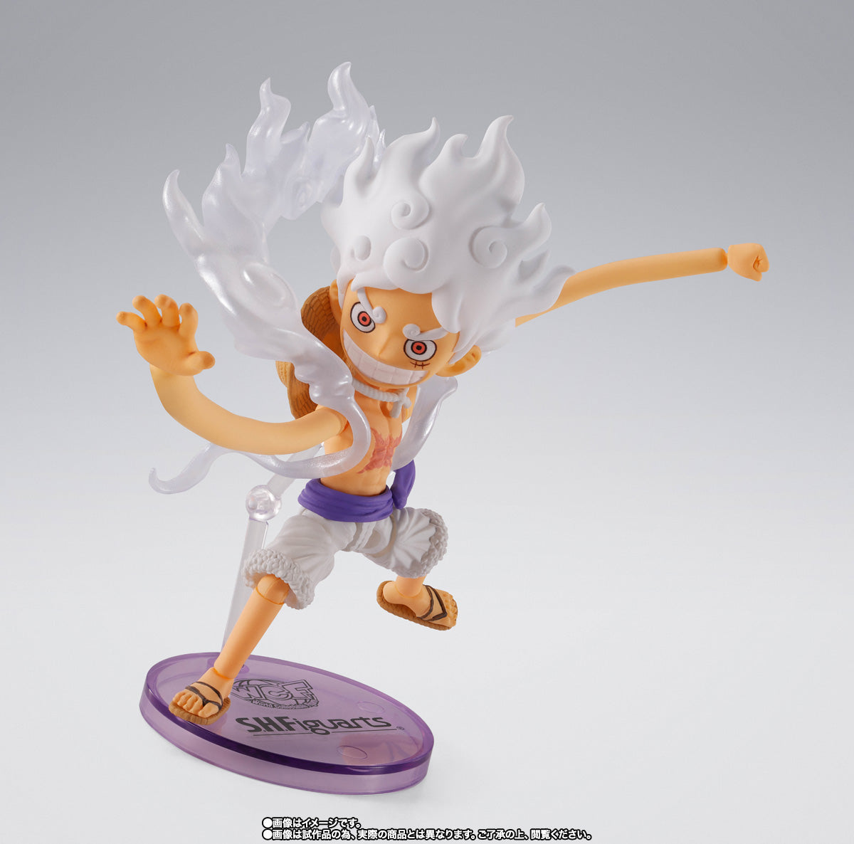 (PREVENTA) World Collectable Figure x S.H.Figuarts Monkey D. Luffy -GEAR 5- (One Piece)