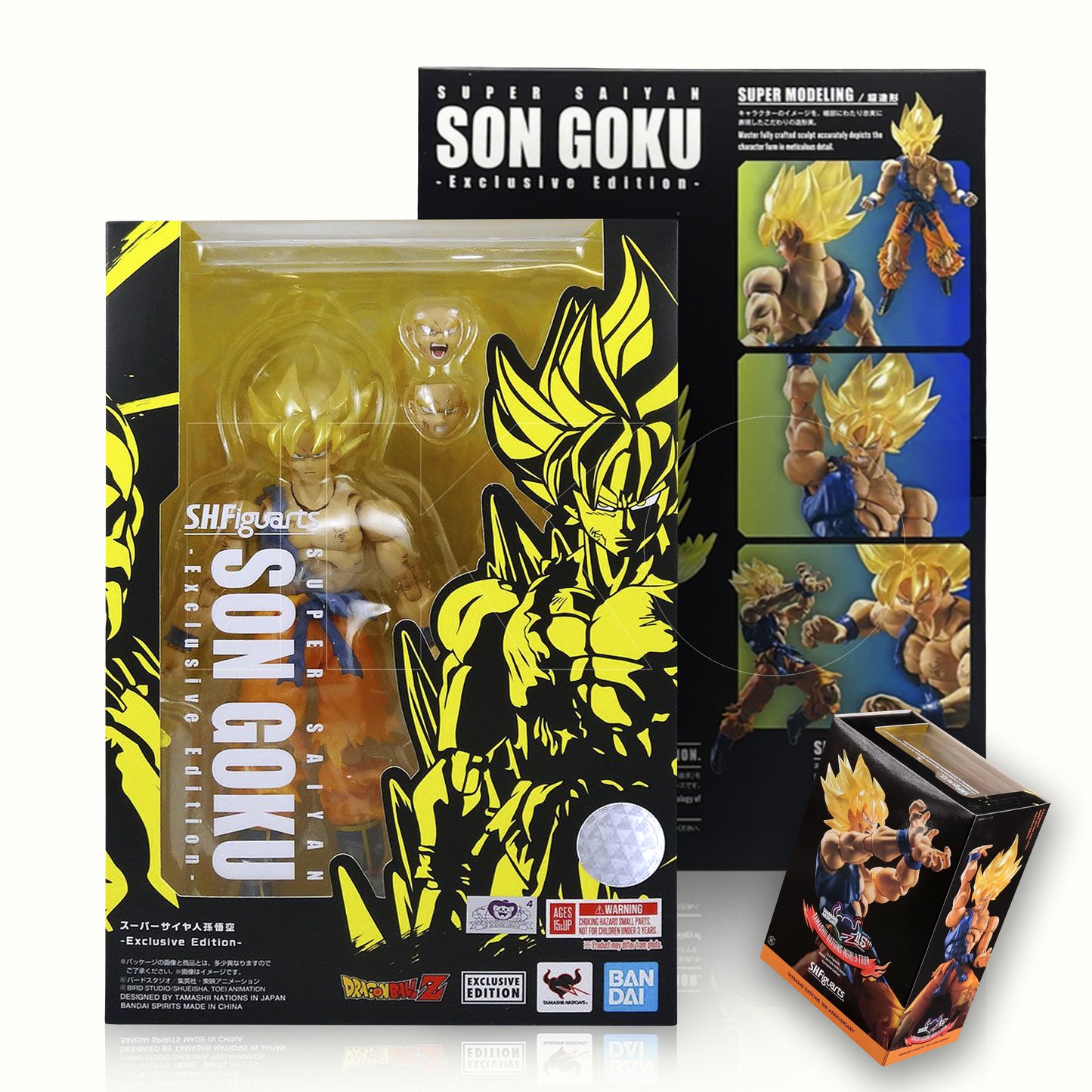 S.H.Figuarts Goku Super Saiyan -15th Anniversary World Tour Exclusive Edition- (Dragon Ball Z)