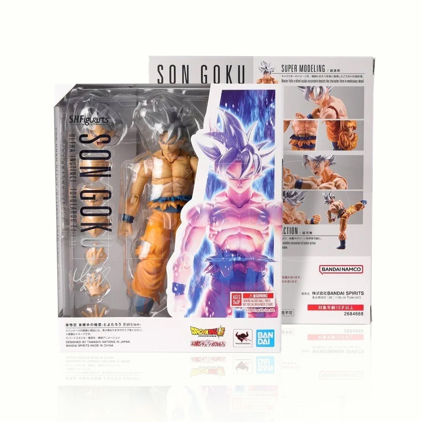 S.H.Figuarts Goku Ultra Instinct -Toyotaro Edition- (Dragon Ball Super)