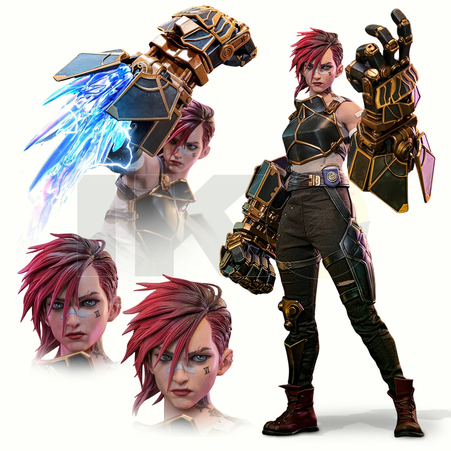 (PREVENTA) Hot Toys Vi (League of Legends: Arcane) Television Masterpiece Fully Poseable Figure