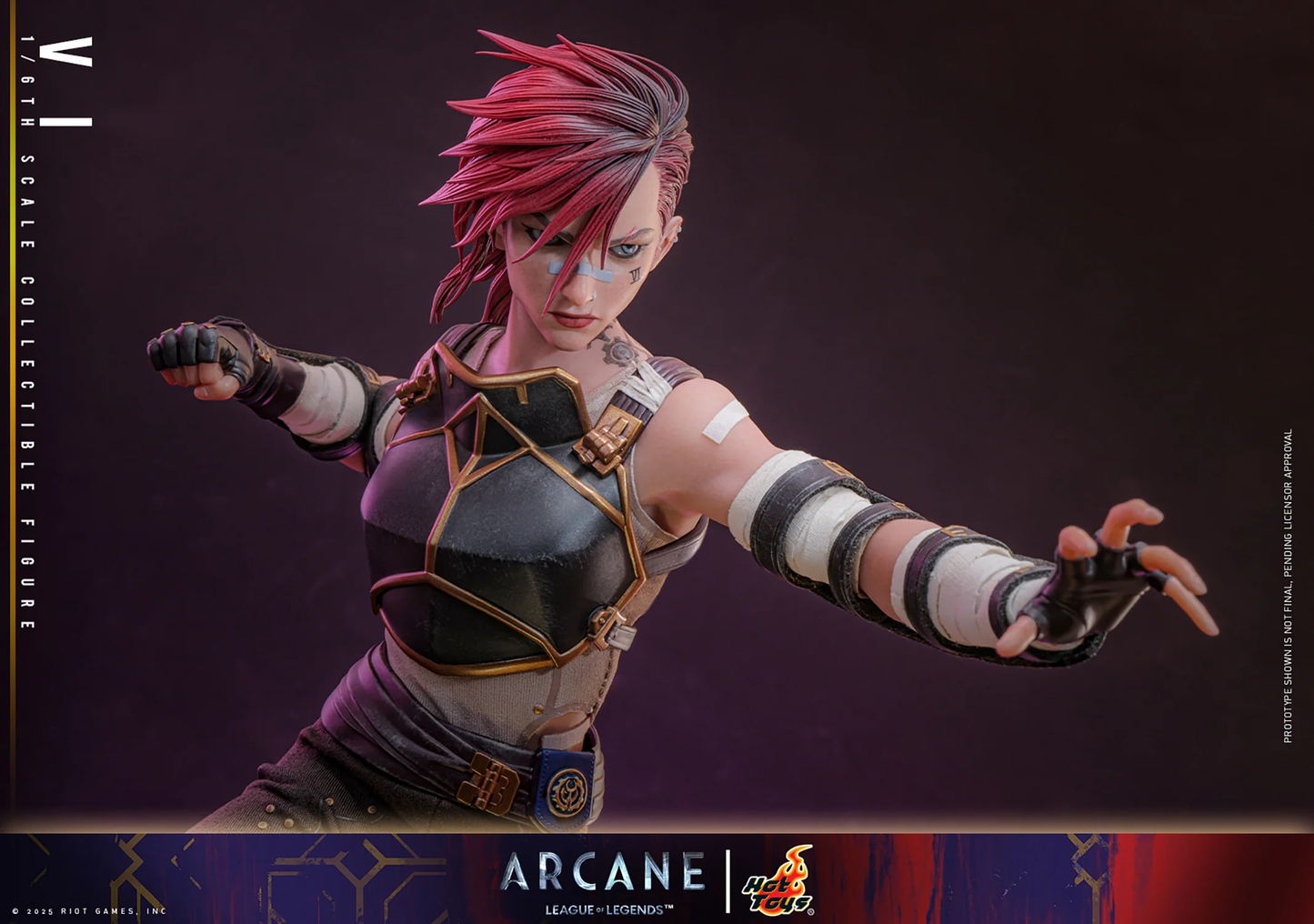 (PREVENTA) Hot Toys Vi (League of Legends: Arcane) Television Masterpiece Fully Poseable Figure