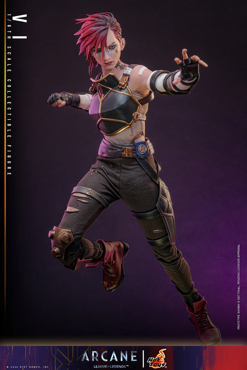 (PREVENTA) Hot Toys Vi (League of Legends: Arcane) Television Masterpiece Fully Poseable Figure