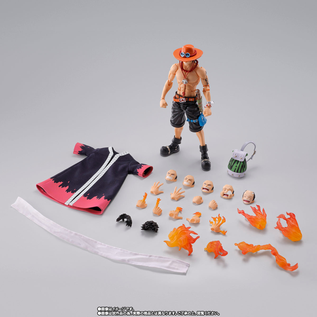 S.H.Figuarts Portgas D. Ace -Fire Fist- (One Piece)
