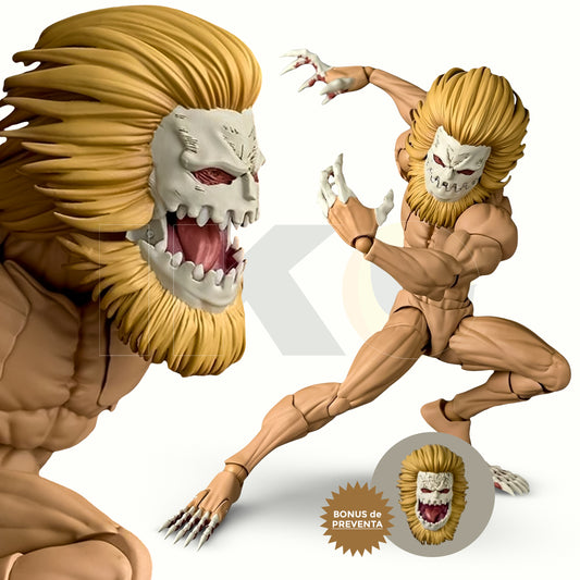 (PREVENTA) Revoltech Amazing Yamaguchi Jaw Titan (Attack on Titan: Shingeki no Kyojin)