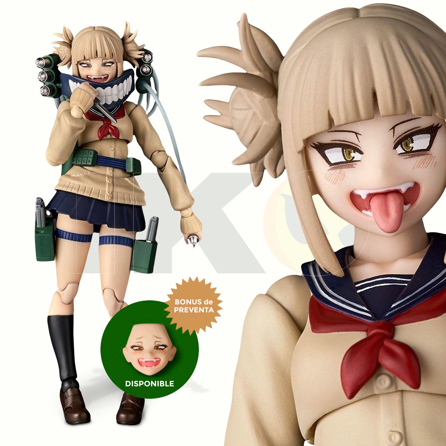 (PREVENTA) Revoltech Amazing Yamaguchi Himiko Toga (My Hero Academia)