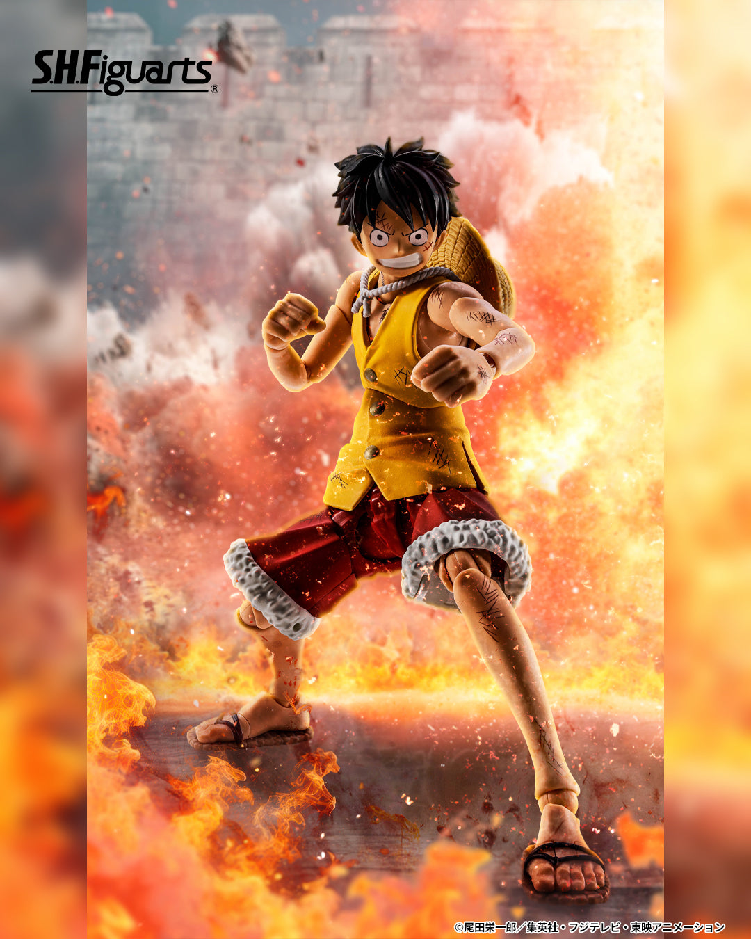 (PREVENTA) S.H.Figuarts Monkey D. Luffy -Marineford- (One Piece)