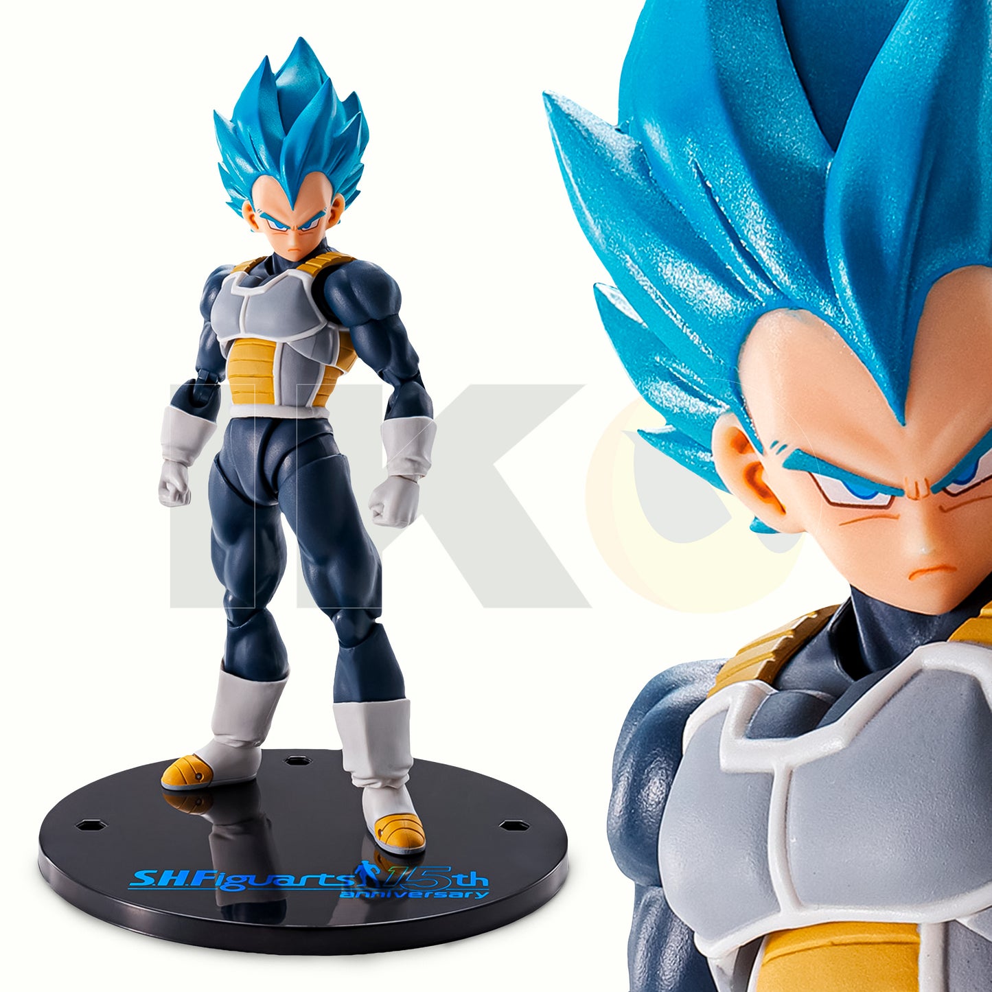 S.H.Figuarts Vegeta Super Saiyan Blue -15th Anniversary Ver.- (Dragon Ball Super)