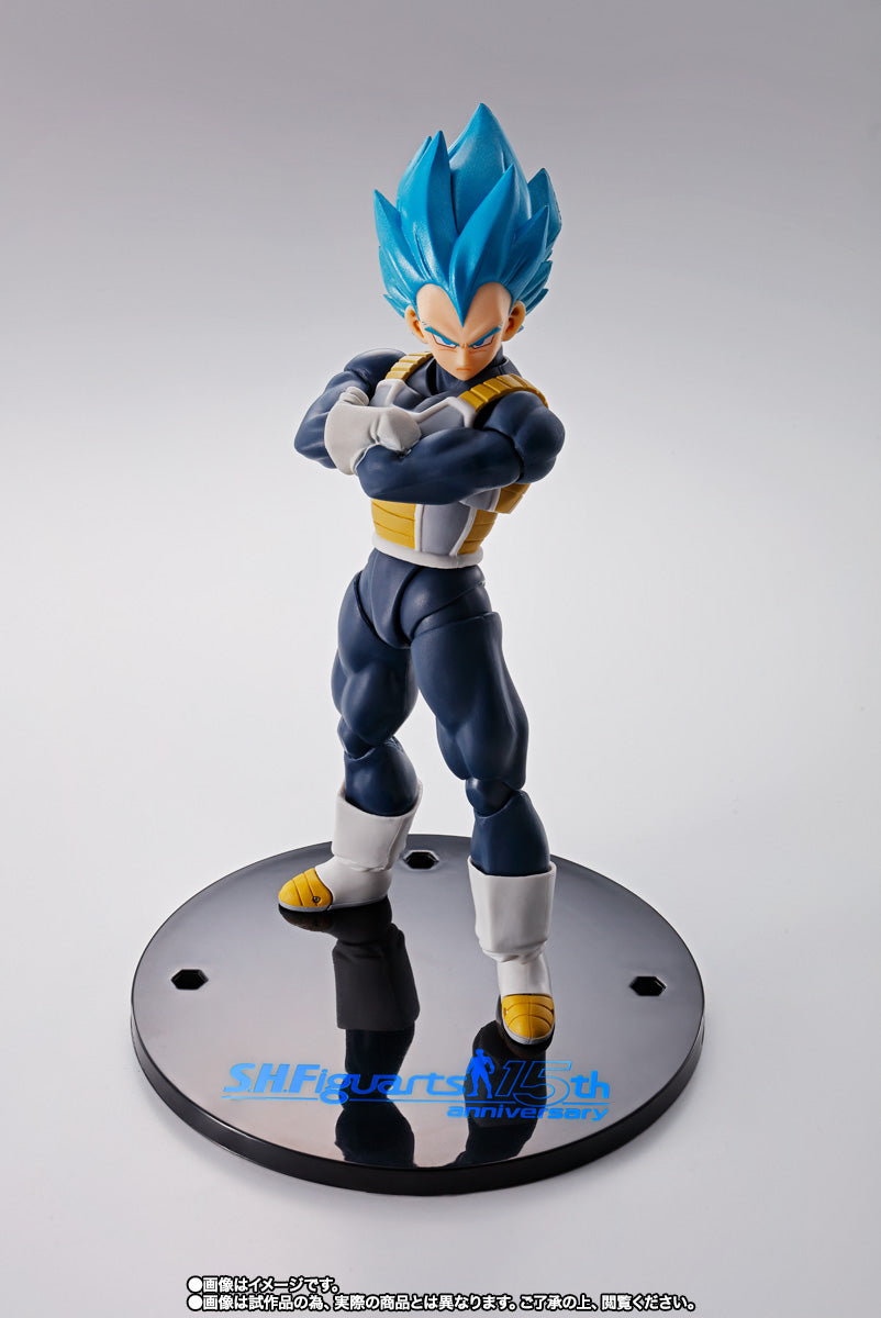 S.H.Figuarts Vegeta Super Saiyan Blue -15th Anniversary Ver.- (Dragon Ball Super)
