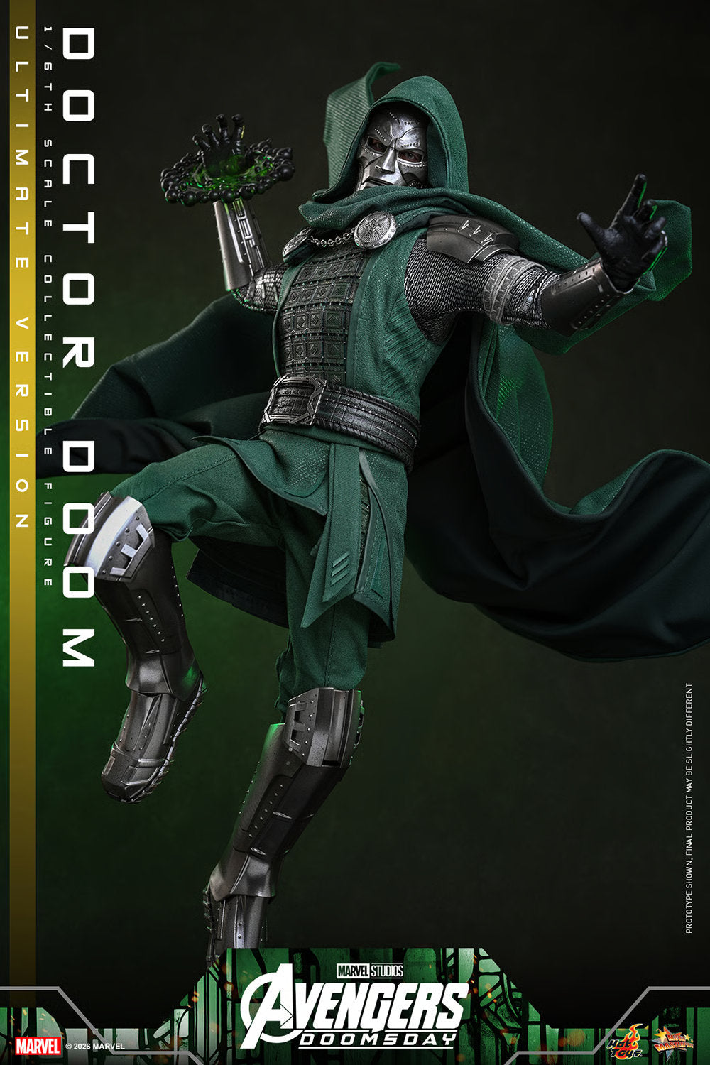 (PREVENTA) Hot Toys Movie Masterpiece Doctor Doom (Ultimate Version) (Avengers: Doomsday)