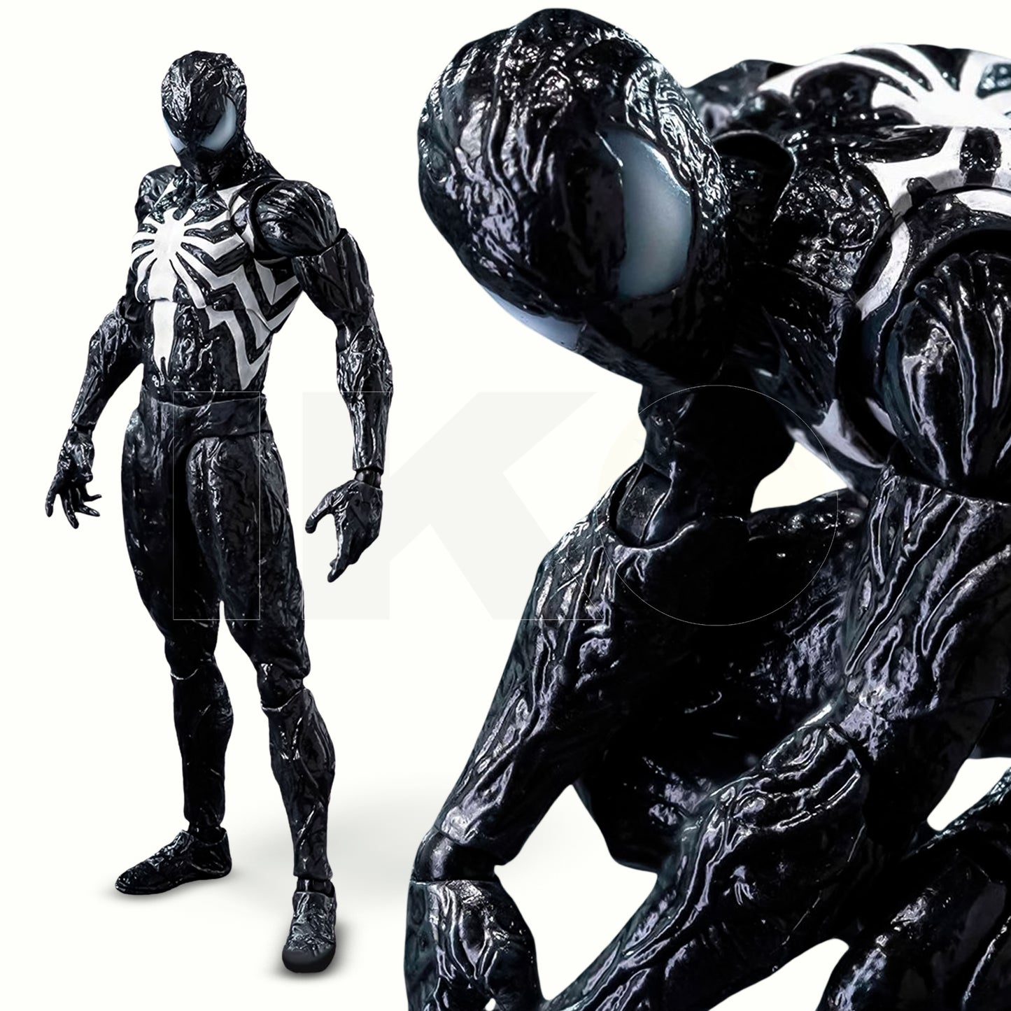 (PREVENTA) DLX - Spider-Man Symbiote Suit (Peter Parker) (Spider-Man 2)
