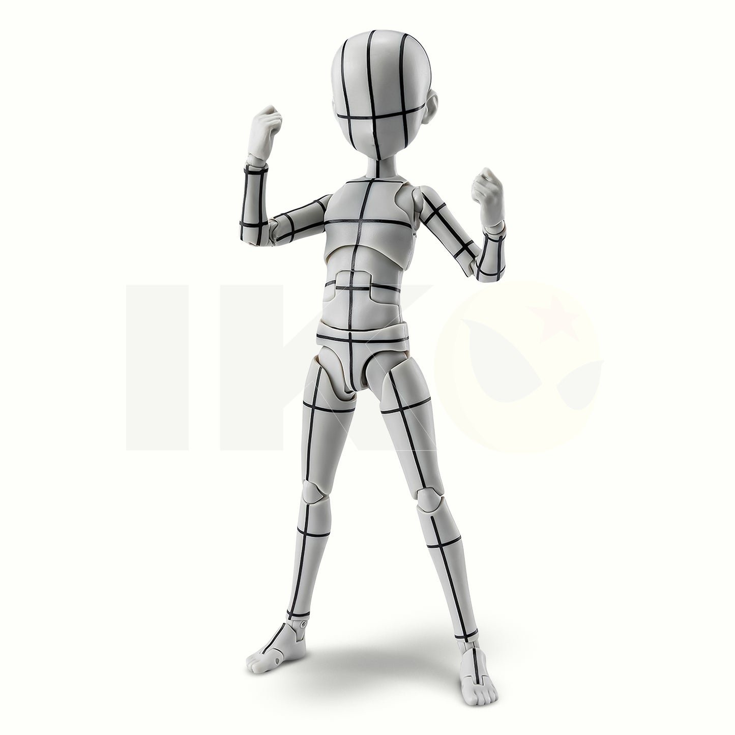 (PREVENTA) S.H.Figuarts Body-kun: Ken Sugimori Edition -Wireframe- (Gray Color Ver.)