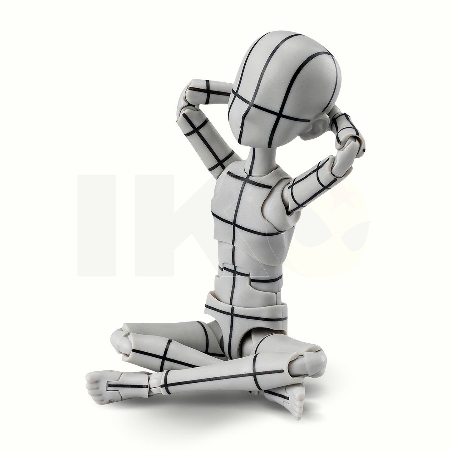 (PREVENTA) S.H.Figuarts Body-kun: Ken Sugimori Edition -Wireframe- (Gray Color Ver.)