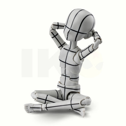 (PREVENTA) S.H.Figuarts Body-kun: Ken Sugimori Edition -Wireframe- (Gray Color Ver.)
