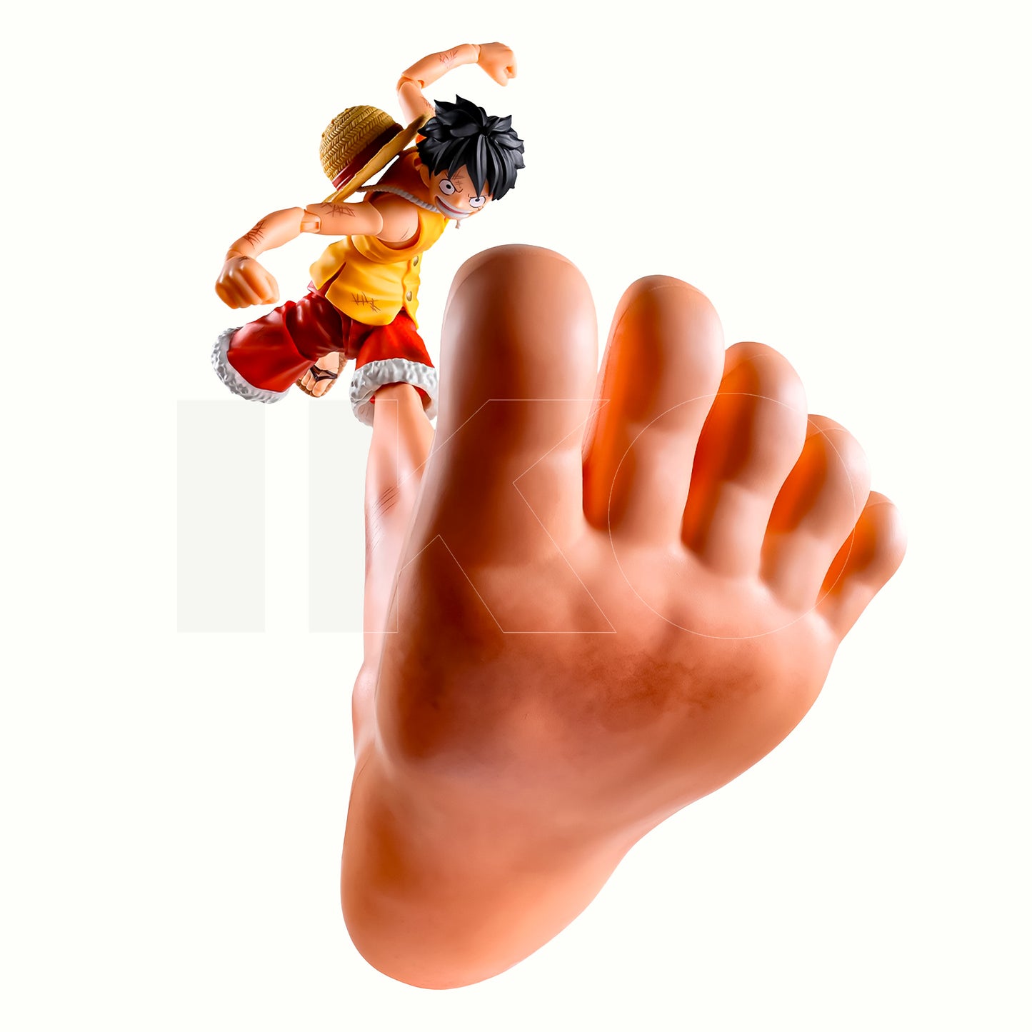 (PREVENTA) S.H.Figuarts Monkey D. Luffy -Marineford- GEAR 3 Option Parts Set (One Piece)