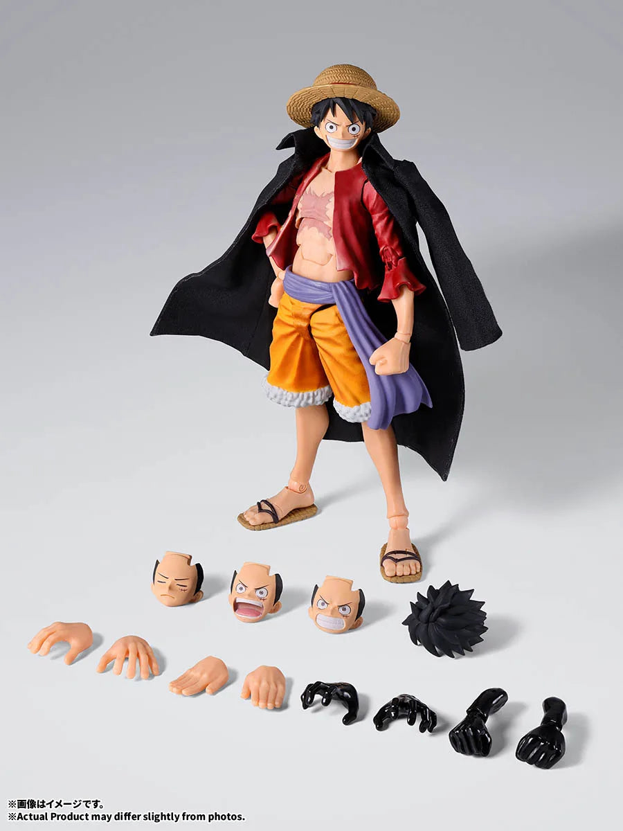 Monkey D. Luffy Exclusive Edition y accesorios incluidos