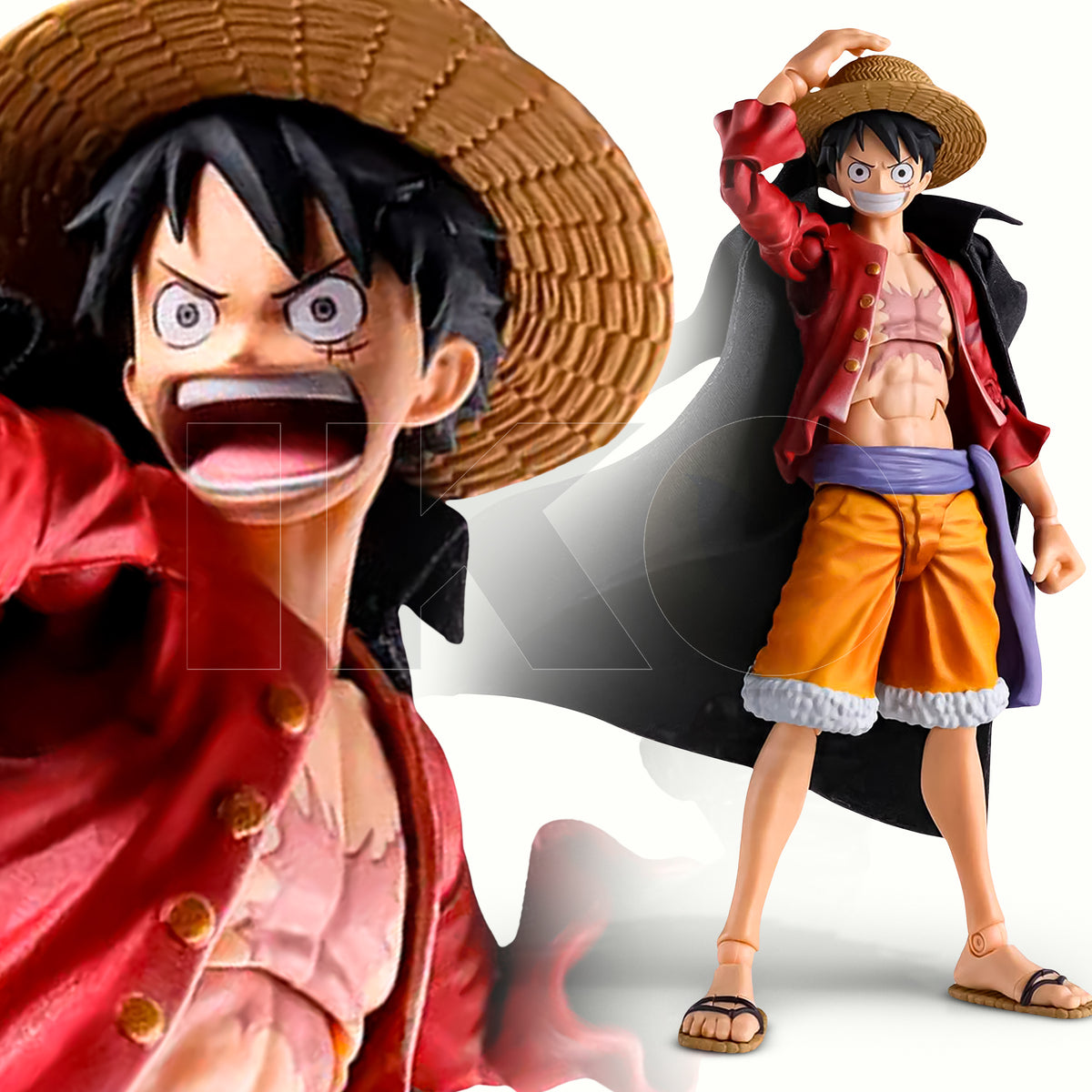 S.H.Figuarts Monkey D. Luffy The Raid on Onigashima Exclusive Edition, composición de portada