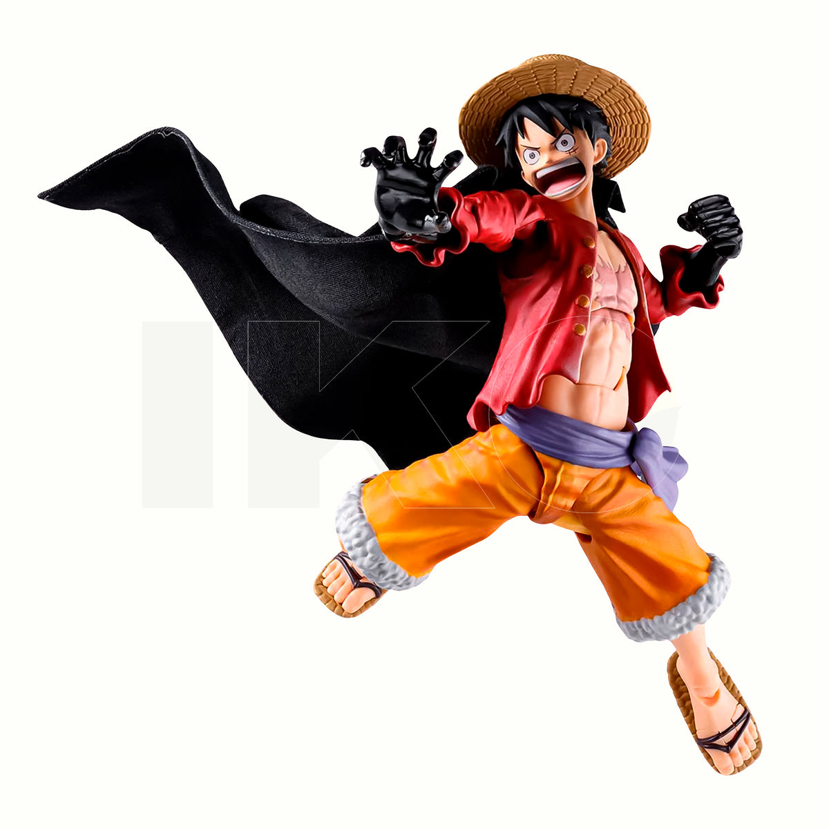 Monkey D. Luffy Exclusive Edition en pose de ataque