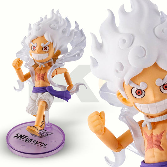 (PREVENTA) World Collectable Figure x S.H.Figuarts Monkey D. Luffy -GEAR 5- (One Piece)