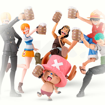 (PREVENTA) S.H.Figuarts Party Set -Straw Hat Pirates- (One Piece)