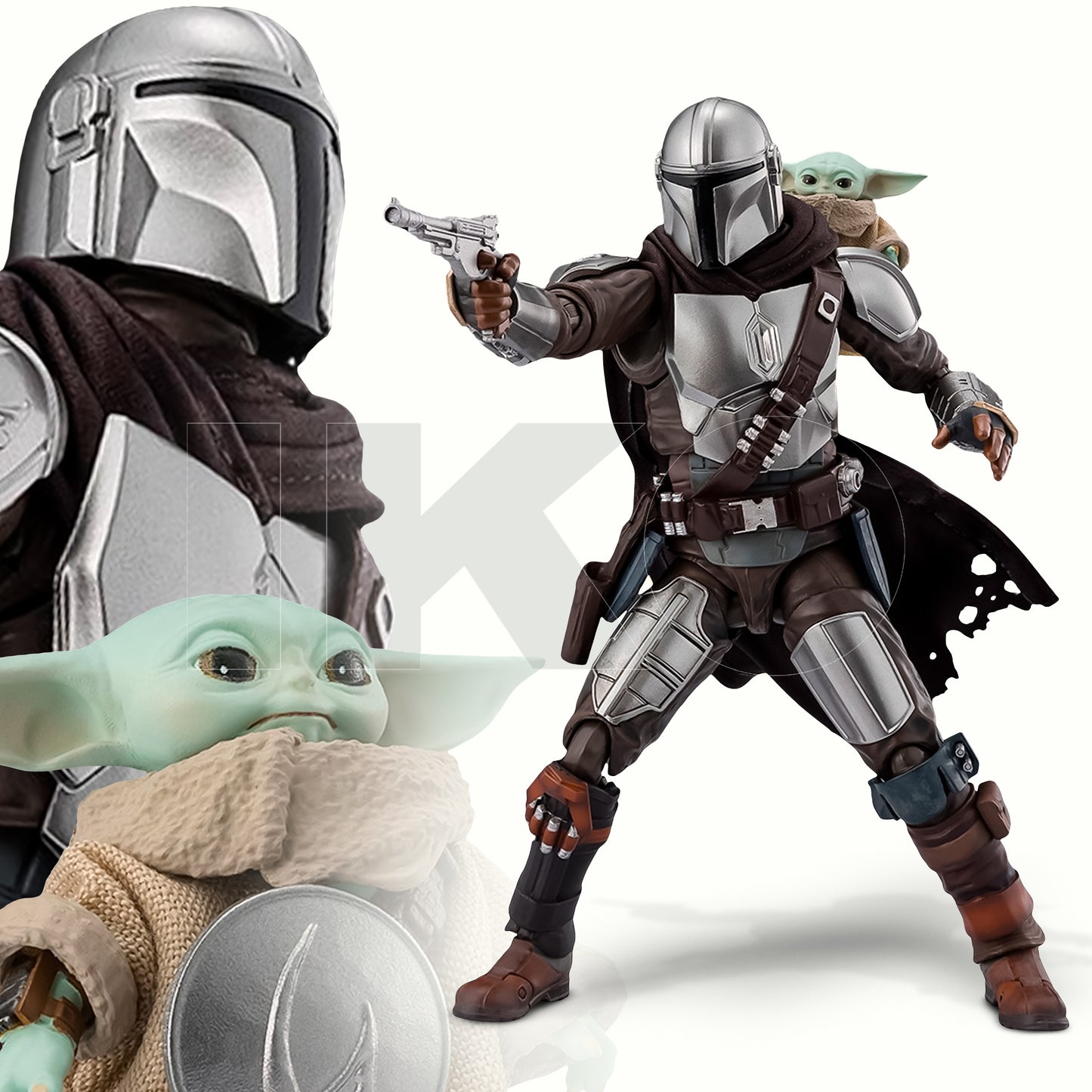 S.H.Figuarts The Mandalorian & Grogu (Star Wars: The Mandalorian & Grogu)