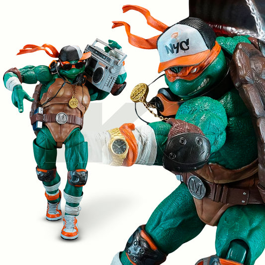 (PREVENTA) HEATBOYS Michelangelo Action Figure Deluxe Edition (Teenage Mutant Ninja Turtles)