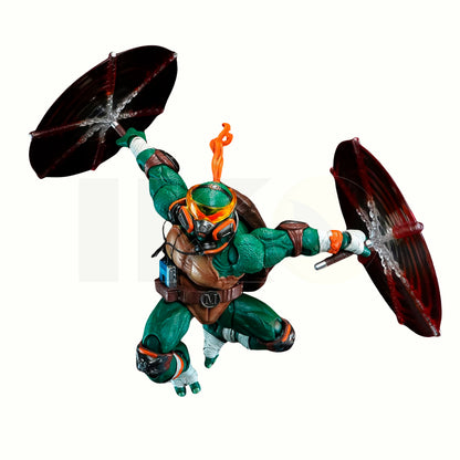 (PREVENTA) HEATBOYS Michelangelo Action Figure Deluxe Edition (Teenage Mutant Ninja Turtles)