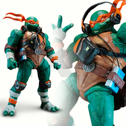 (PREVENTA) HEATBOYS Michelangelo Action Figure (Teenage Mutant Ninja Turtles)