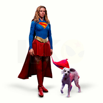 (PREVENTA) Hot Toys Supergirl & Krypto Movie Masterpiece Fully Poseable Figure