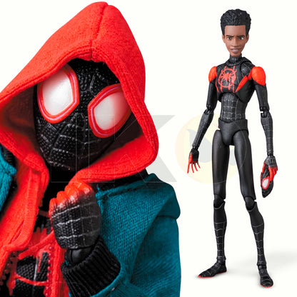 MAFEX Spiderman Into the Spider-Verse - Spiderman (Miles Morales) Renewal Ver. (Reissue)