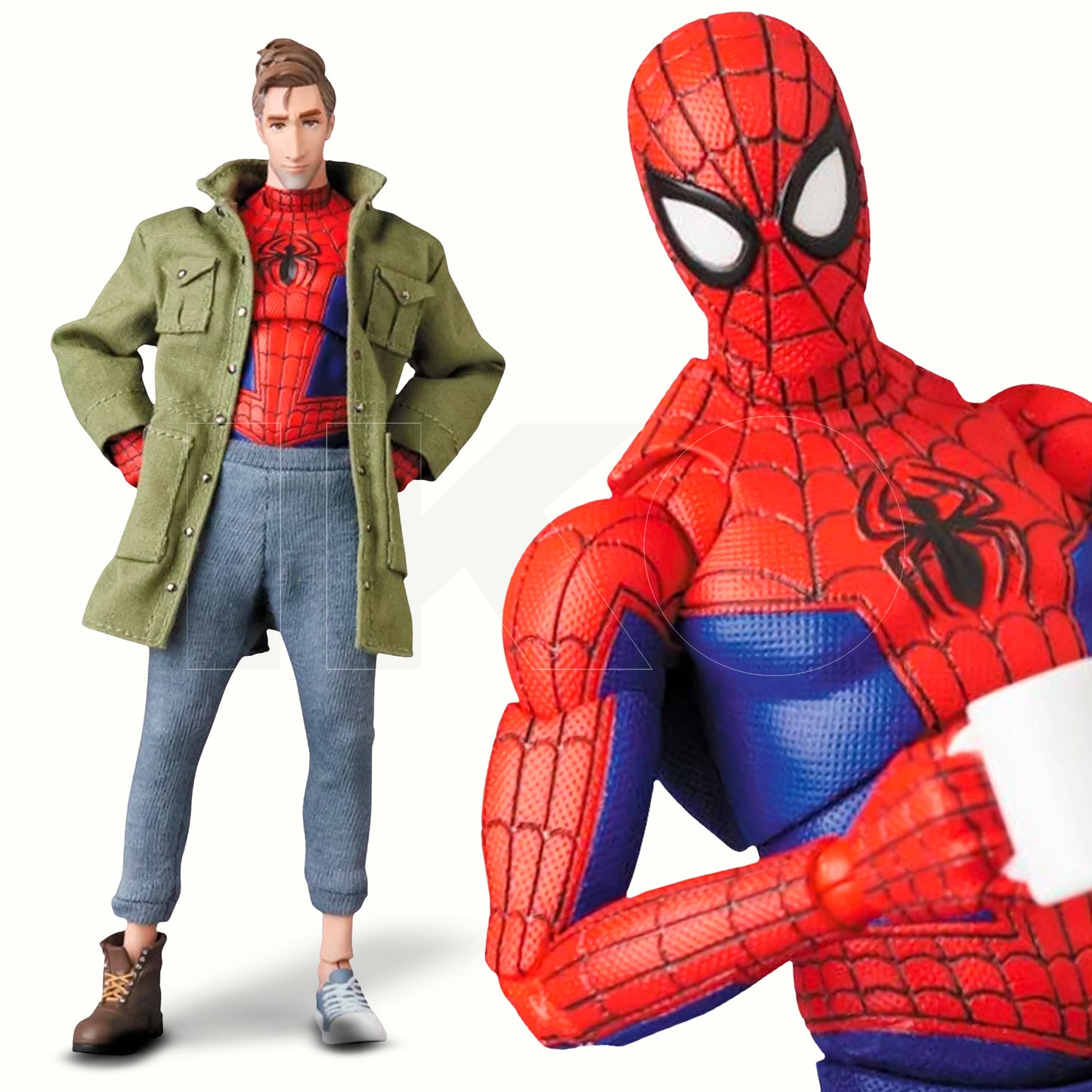 MAFEX Spiderman Into the Spider-Verse - Spiderman (Peter B Parker) Renewal Ver. (Reissue)