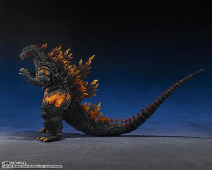 Burning Millennium Godzilla vista lateral