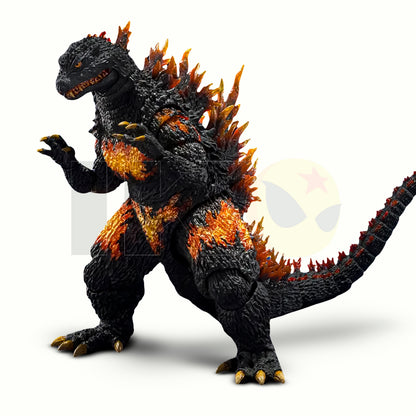 S.H.MonsterArts Burning Millennium Godzilla, composición de portada