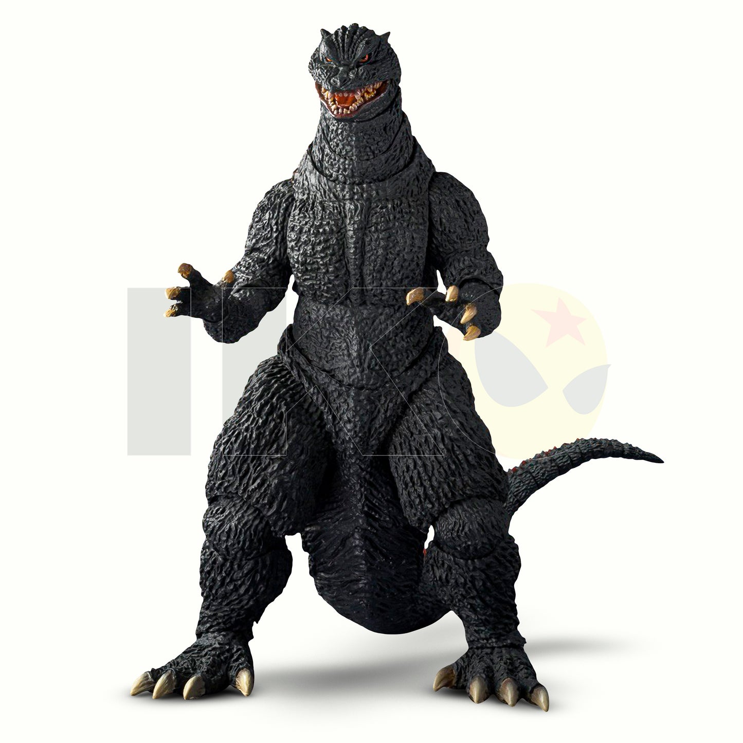 (PREVENTA DAM) S.H.MonsterArts GODZILLA [2004] HEAT RAY Ver. VS NEW GOTENGO