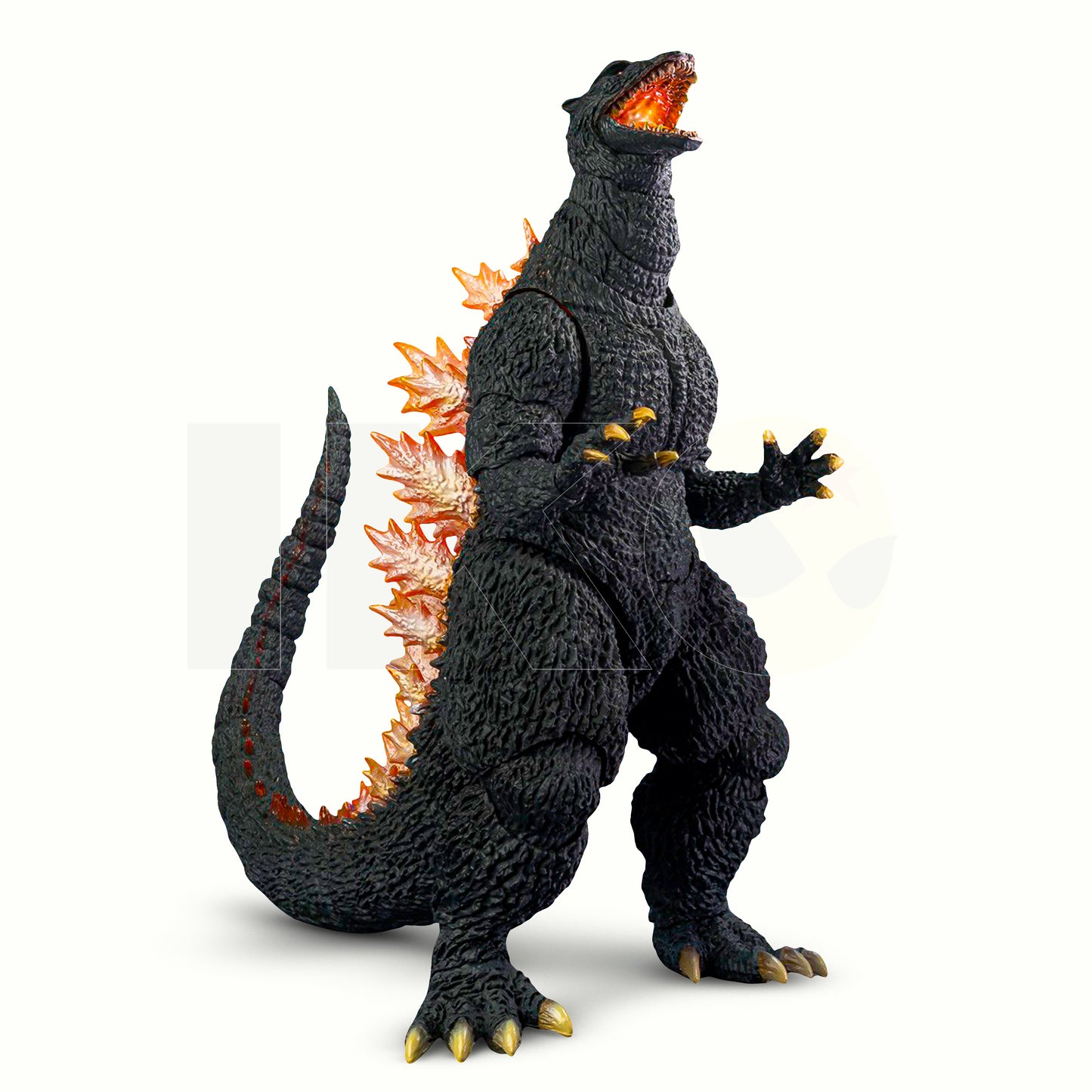 (PREVENTA DAM) S.H.MonsterArts GODZILLA [2004] HEAT RAY Ver. VS NEW GOTENGO