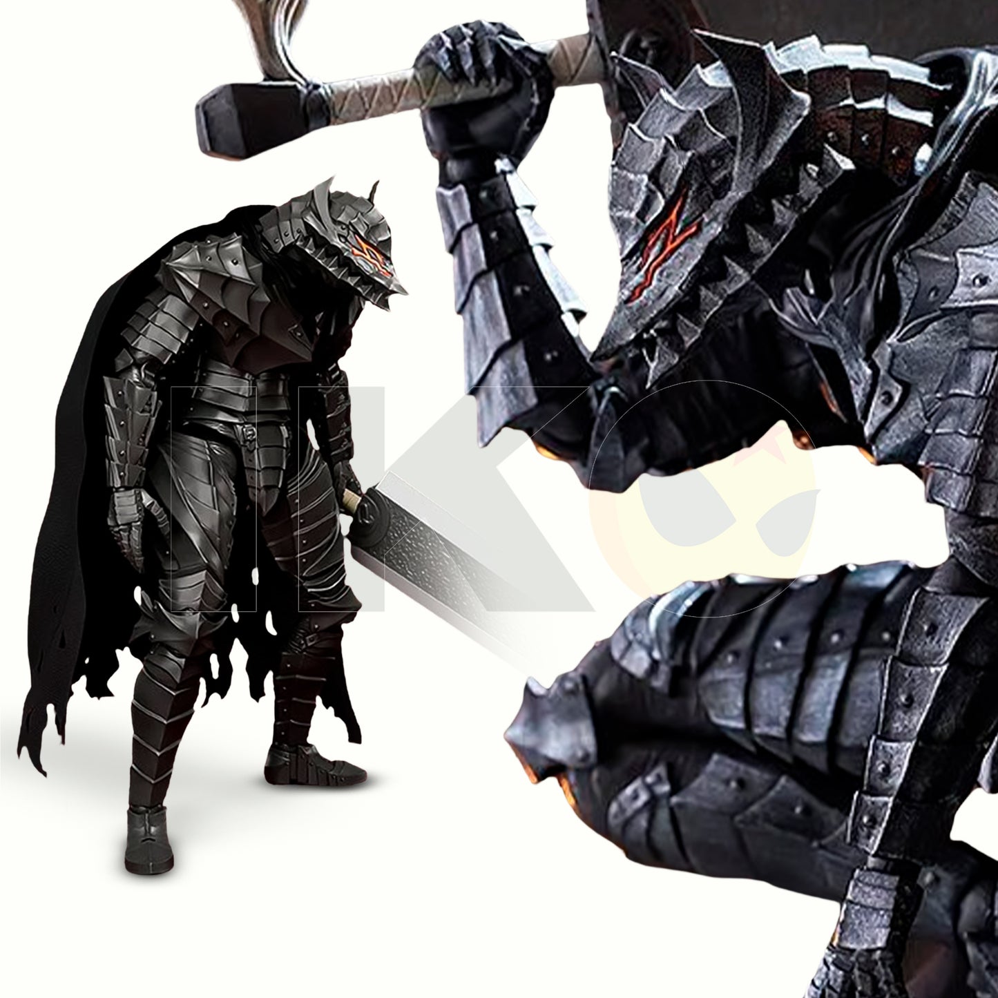 PLAMATEA Berserk - Guts Berserker Armor Plastic Kit (Reissue)