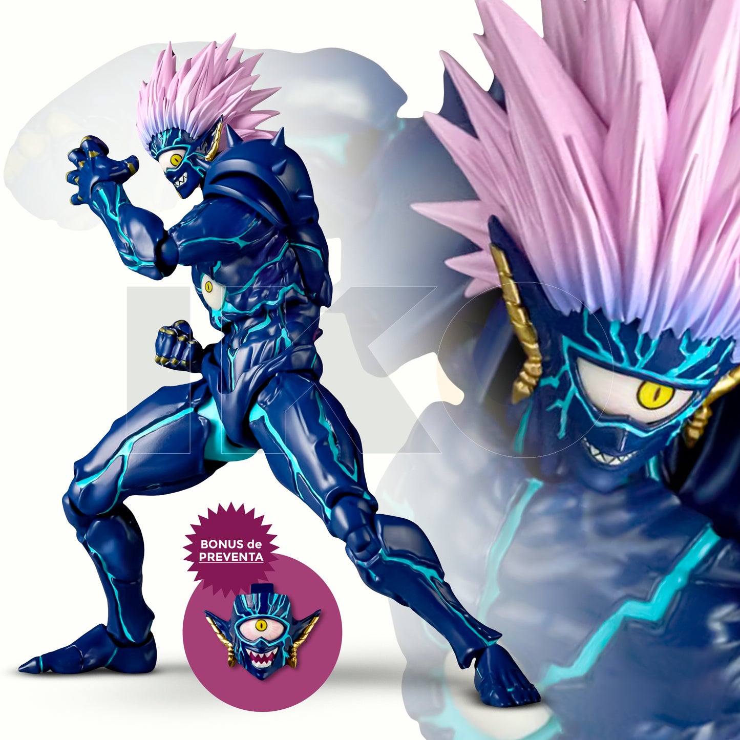 (PREVENTA) Revoltech Amazing Yamaguchi Boros Second Form Ver. (One Punch Man)